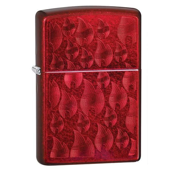 ジッポー ライター USAライン 29824 アイスド ジッポーフレイムデザイン/送料無料メール便拍卖