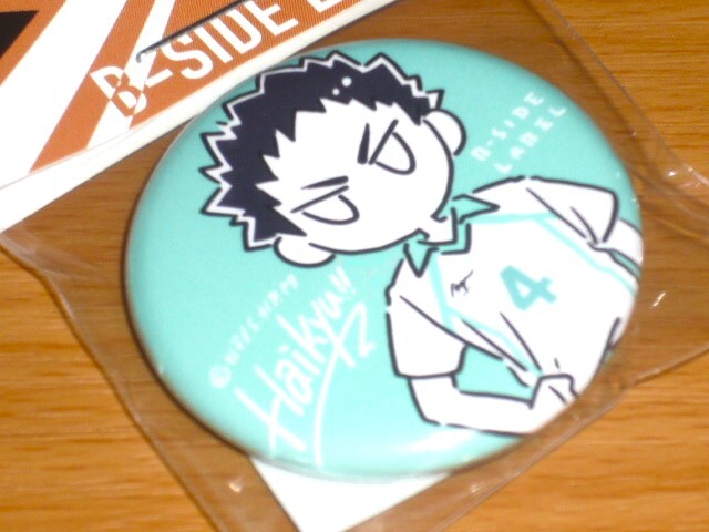 ◆ハイキュー デフォルメ 小缶バッジ◆岩泉一◆B-SIDE LABEL◆拍卖