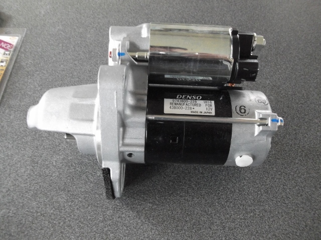 タント、ムーブ、ミライース他★国産高品質◆セルモーター(スターター)リビルト品(28100-B2181)拍卖