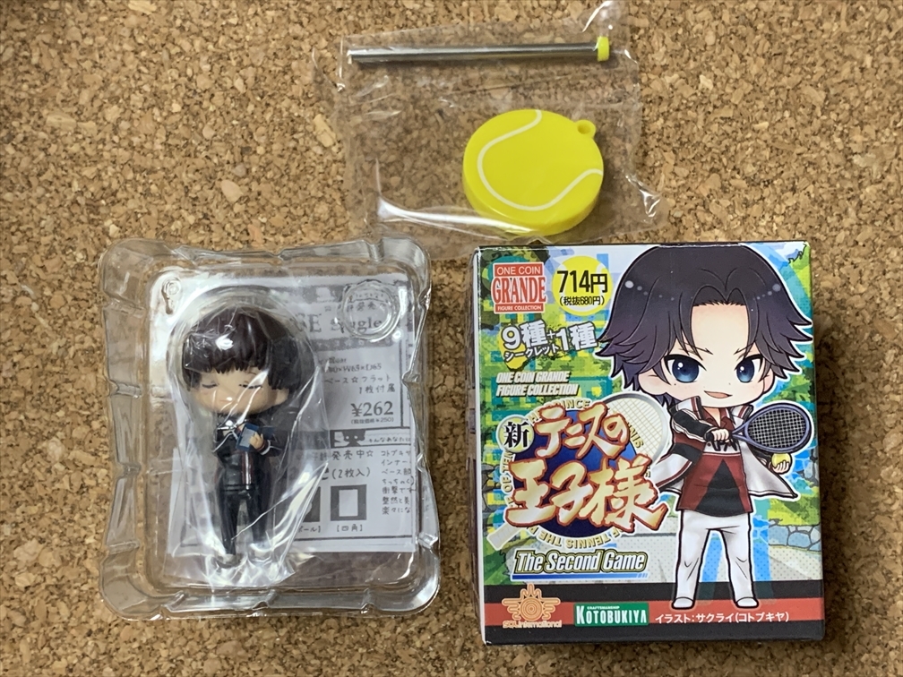 【テニスの王子様 グッズ 181】フィギュア 柳蓮二 ONE COIN GRANDE ワンコイングランデ コトブキヤ KOTOBUKIYA拍卖