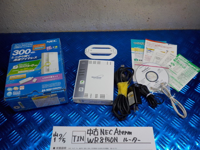 TIN●○中古 NEC Aterm WR8150N ルーター 6-2/5(も)拍卖