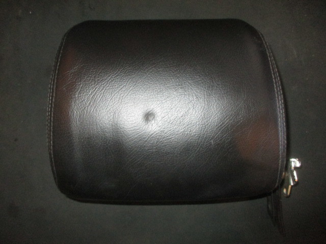 ■ベンツ R129 500SL ヘッドレスト 左 中古 黒革 1299701350 部品取あり フロントシート ■拍卖