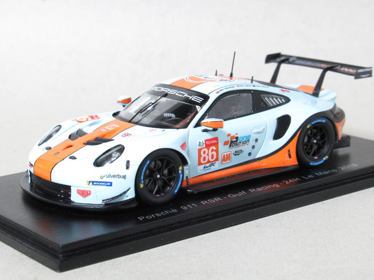ポルシェ 911 RSR ガルフレーシング #86 ルマン 2018拍卖