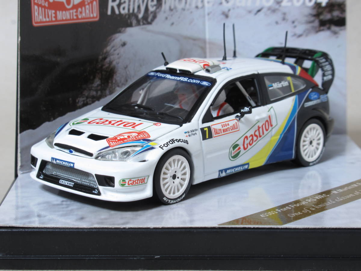 1/43 フォード フォーカス RS WRC #7 M.マーティン モンテカルロラリー 2004拍卖