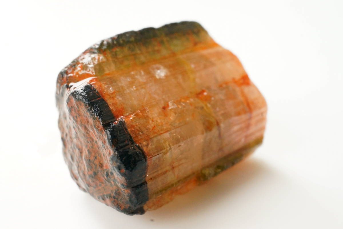 上質天然ウォーターメロントルマリン原石35年前の未使用在庫蔵出し品!透明度あり82.6ct拍卖