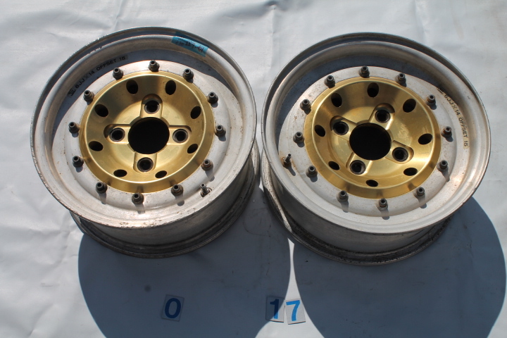 KL-751-K 希少・レーシングフォージ RACINGFORG アルミホイール 14×6JJ Off set 15 2本 拍卖