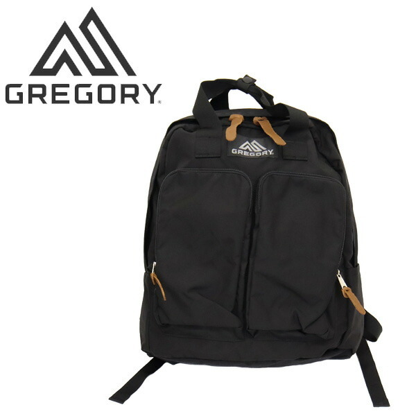 GREGORY (グレゴリー) ツインポケットパック GY137 1481951041-ブラック拍卖