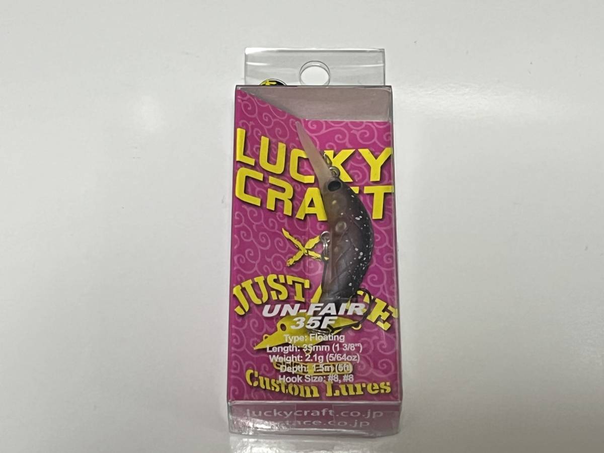 D ■■ 新品 ラッキークラフト アンフェア 35F 2.1g【ゴマシャーベットⅡ】フローティング UN-FAIR 35F LUCKYCRAFT ■■ E1.0206拍卖