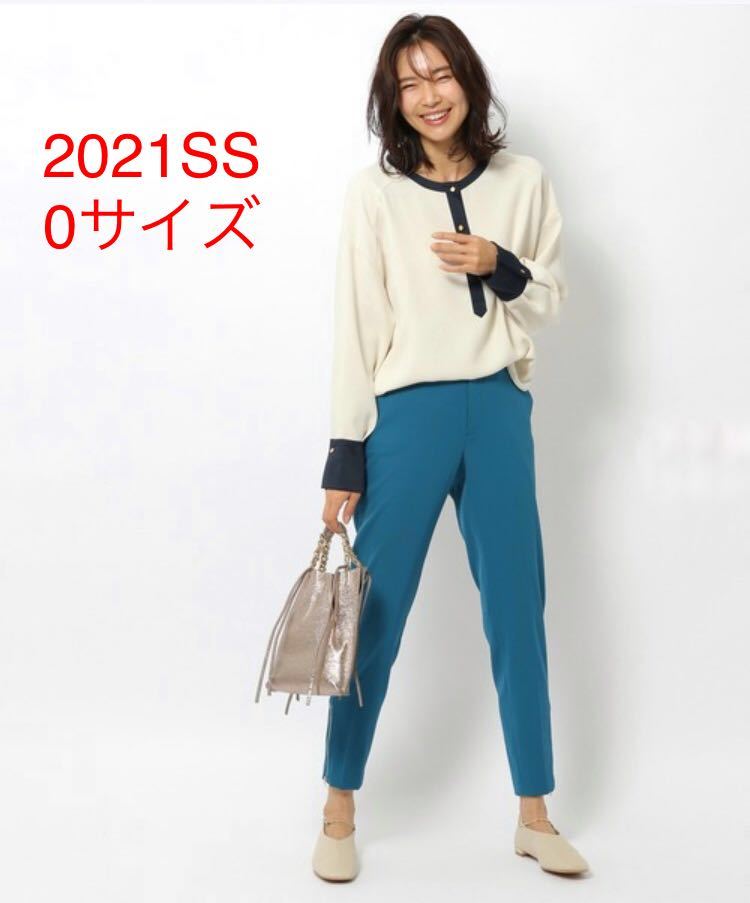 ほぼ新品*佐田真由美さん着 BARNYARDSTORMポリツイルテーパードパンツ拍卖