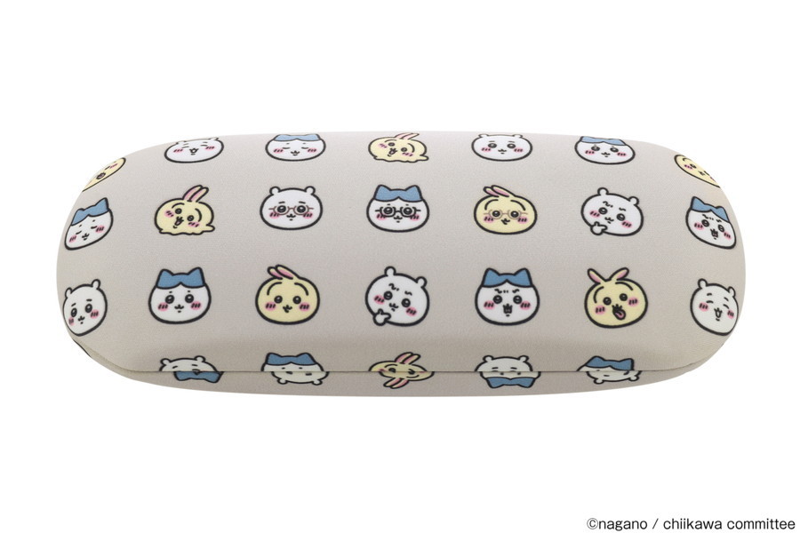 ★ちいかわ★メガネケース★ちらし柄★ベージュ★レア♪拍卖