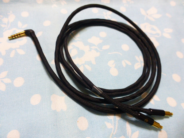 ATH ADX5000 SR9 MSR7b 用 MOGAMI 2534 130cm 4.4mm5極 L字 黒色 アクリル 低背化 コンパクト仕上げ A2DC ESW750 ESW950 ESW990h ATH-WP900拍卖