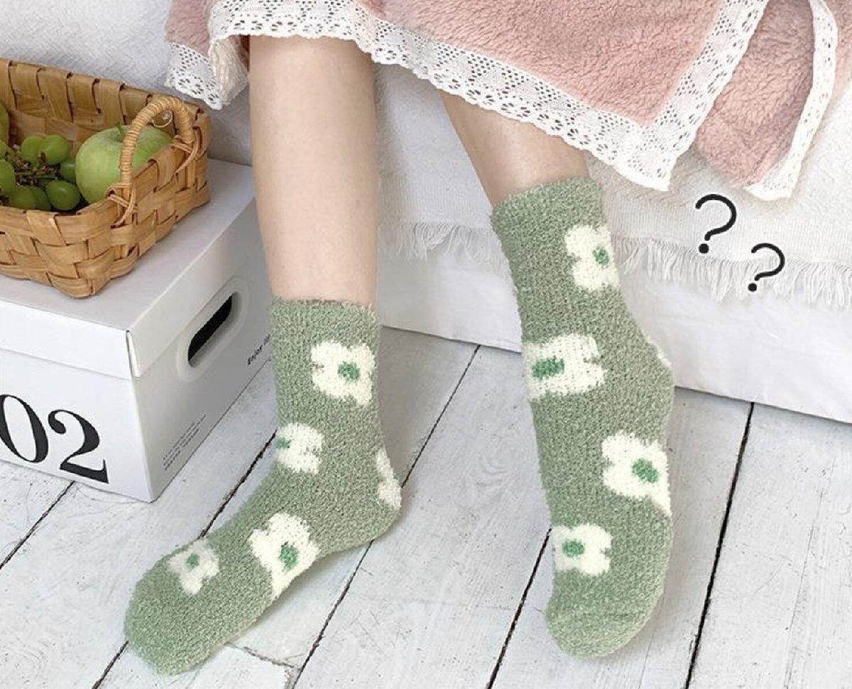 NEW! 冬 新作 レディース ミディアムソックス 5点セット BQ56拍卖