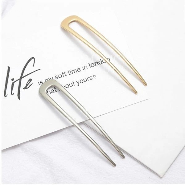 金属ヘアスティック 巻き髪留めピン 髪止めクリップ パーツヘアピン 金属アクセサリー レディースgyma247拍卖