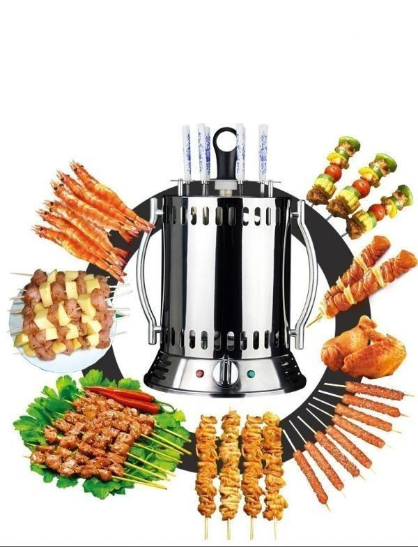 電気オーブン無煙バーベキューバーベキューケバブ回転機械グリル自動回転ロティサリー ZCL566拍卖