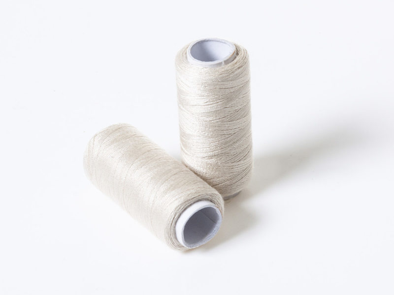 LDL956# ハンドメイド用 DIY 裁縫グッズ ミシン手芸 カラフル ミシン糸 手縫い糸/2個入り/ベージュ AZA-35931拍卖