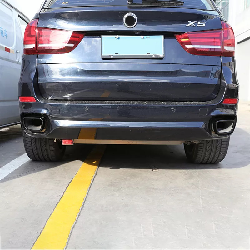 LDL269# Bmw x5 f15 x6 f16 2014-18 エキゾースト パイプカバー (mスポーツバージョン用)拍卖