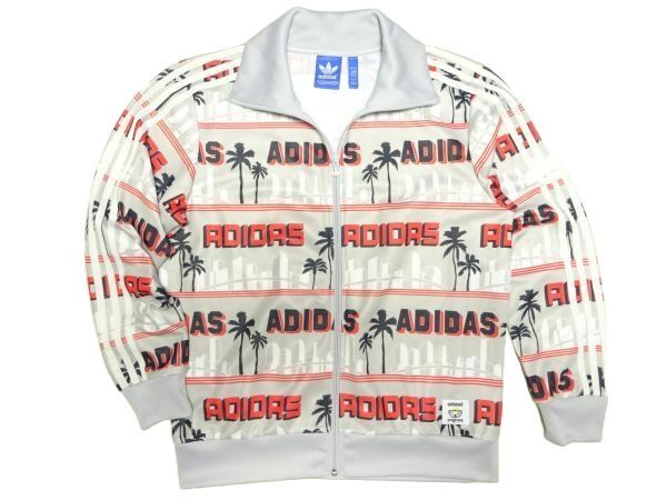 ★アディダス★LA PALM TRACK JACKET総柄トラックジャケットXO/ジャージadidasメンズトラックトップオリジナルス拍卖