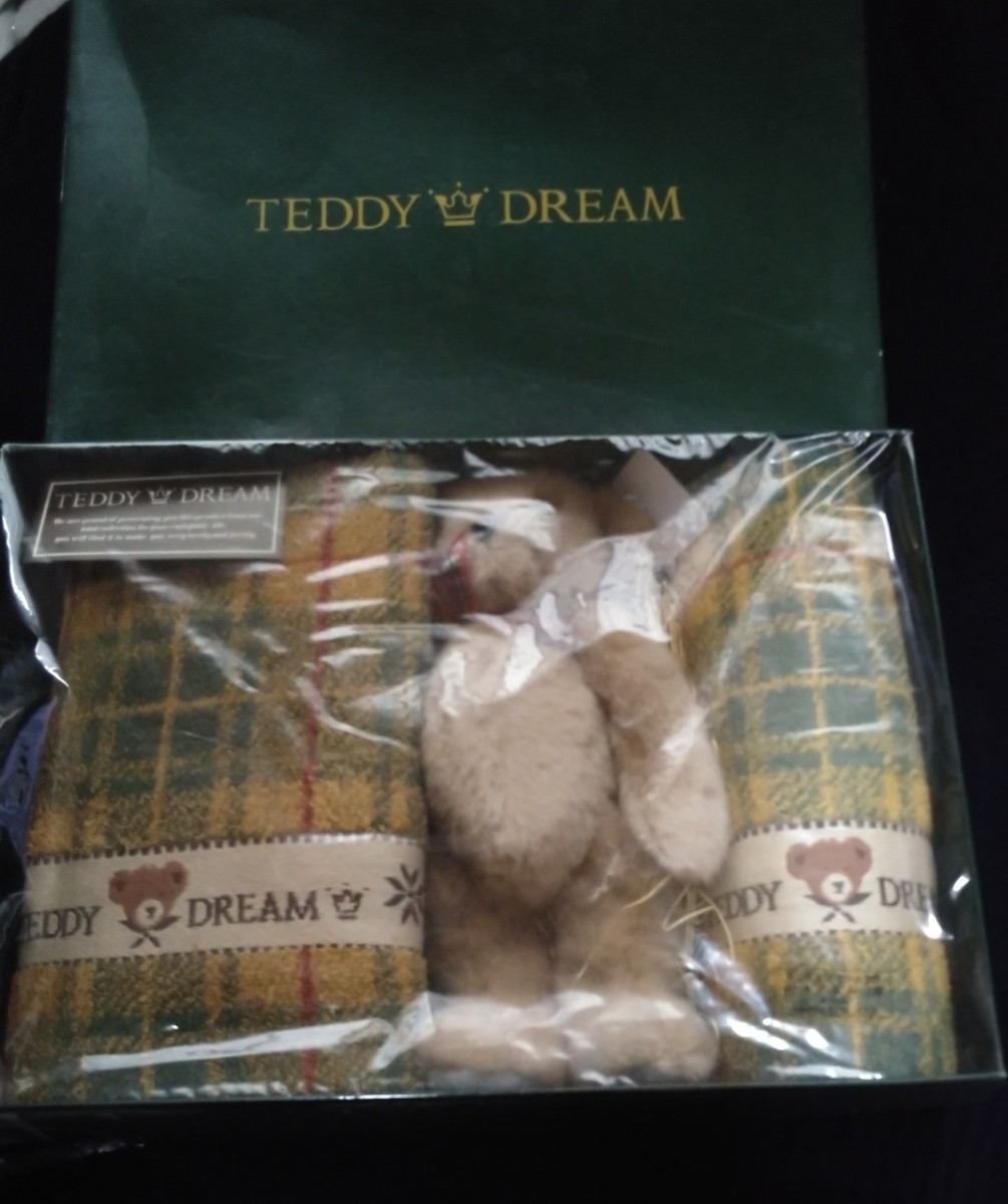 TEDDY DREAM タオル&ぬいぐるみ拍卖