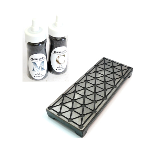 シャプトン なおる 砥石修正器 シ0510 中目・荒目パウダー付 砥石面直し器拍卖