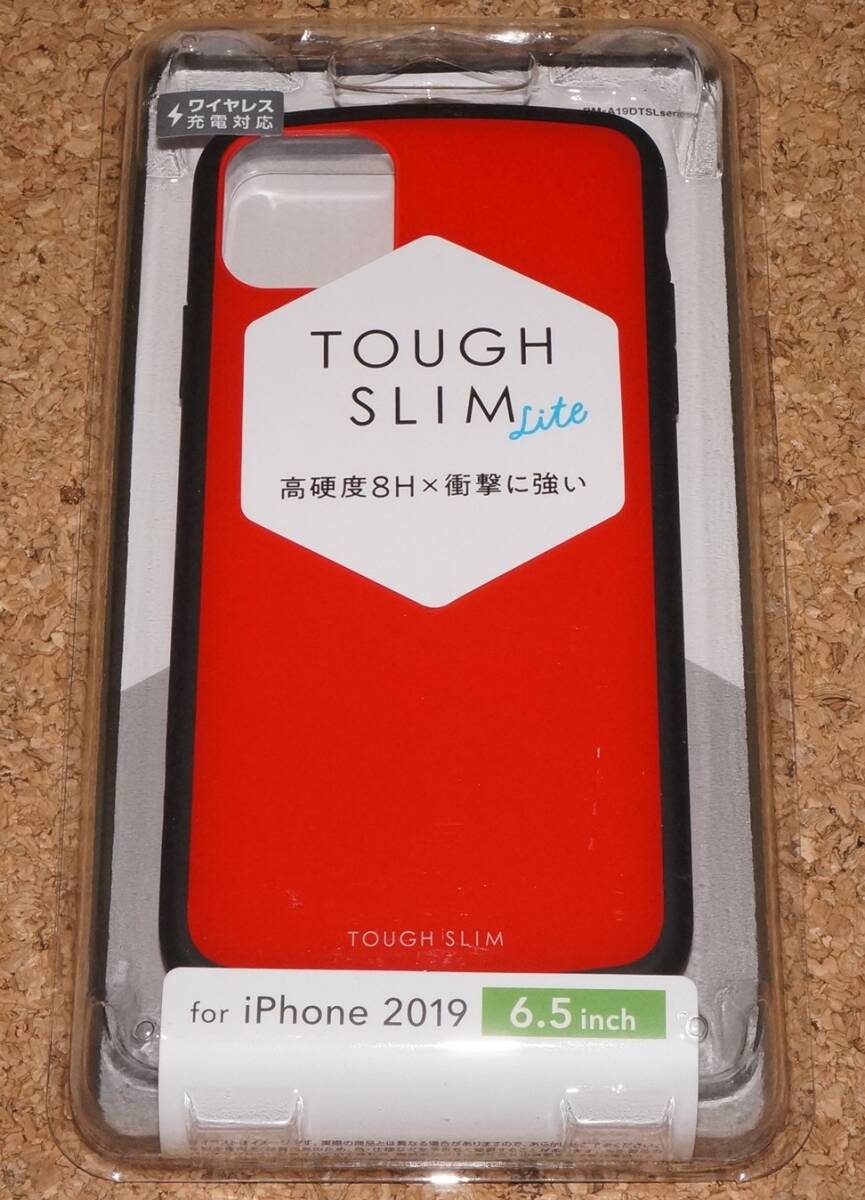 ★新品★ELECOM iPhone11 Pro Max TOUGH SLIM LITE 耐衝撃×高硬度8H レッド拍卖