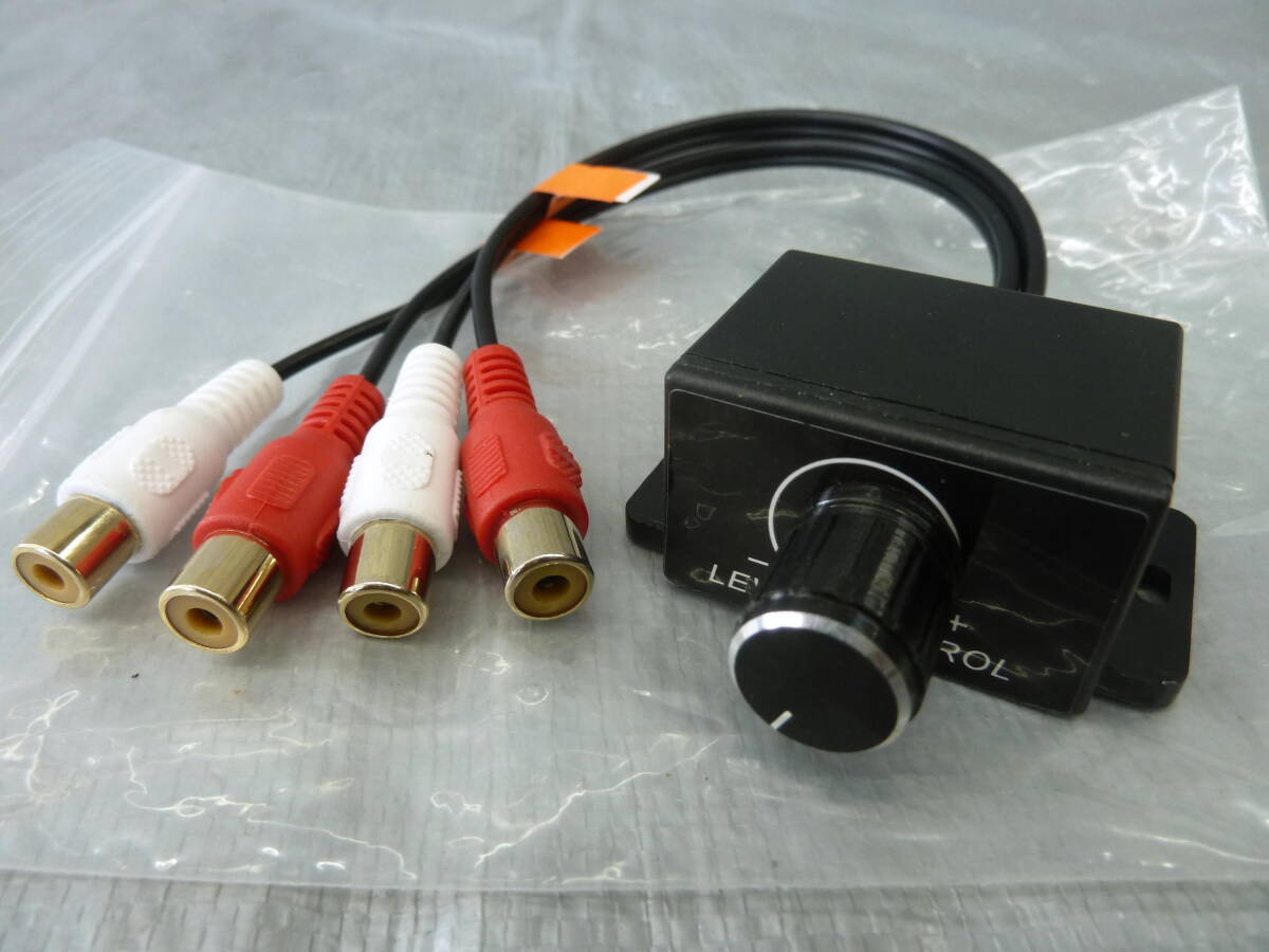 ●●2402-347AL スタート即決! 電源不要! RCA レベルコントローラー サブウーファー調整等に 新品未使用品!拍卖