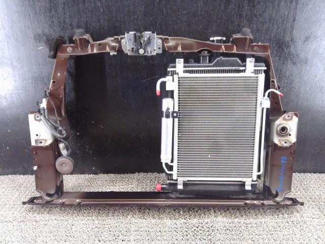 ☆平成26年 eKスペース カスタム B11A ラジエータコアサポート C12 ラジエター付 コンデンサー付 5256B833拍卖