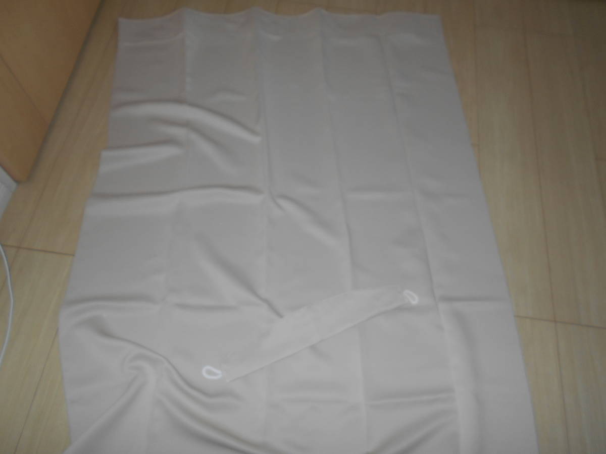 無地 ポリエステルカーテン ベージュ 100 新品未使用 拍卖