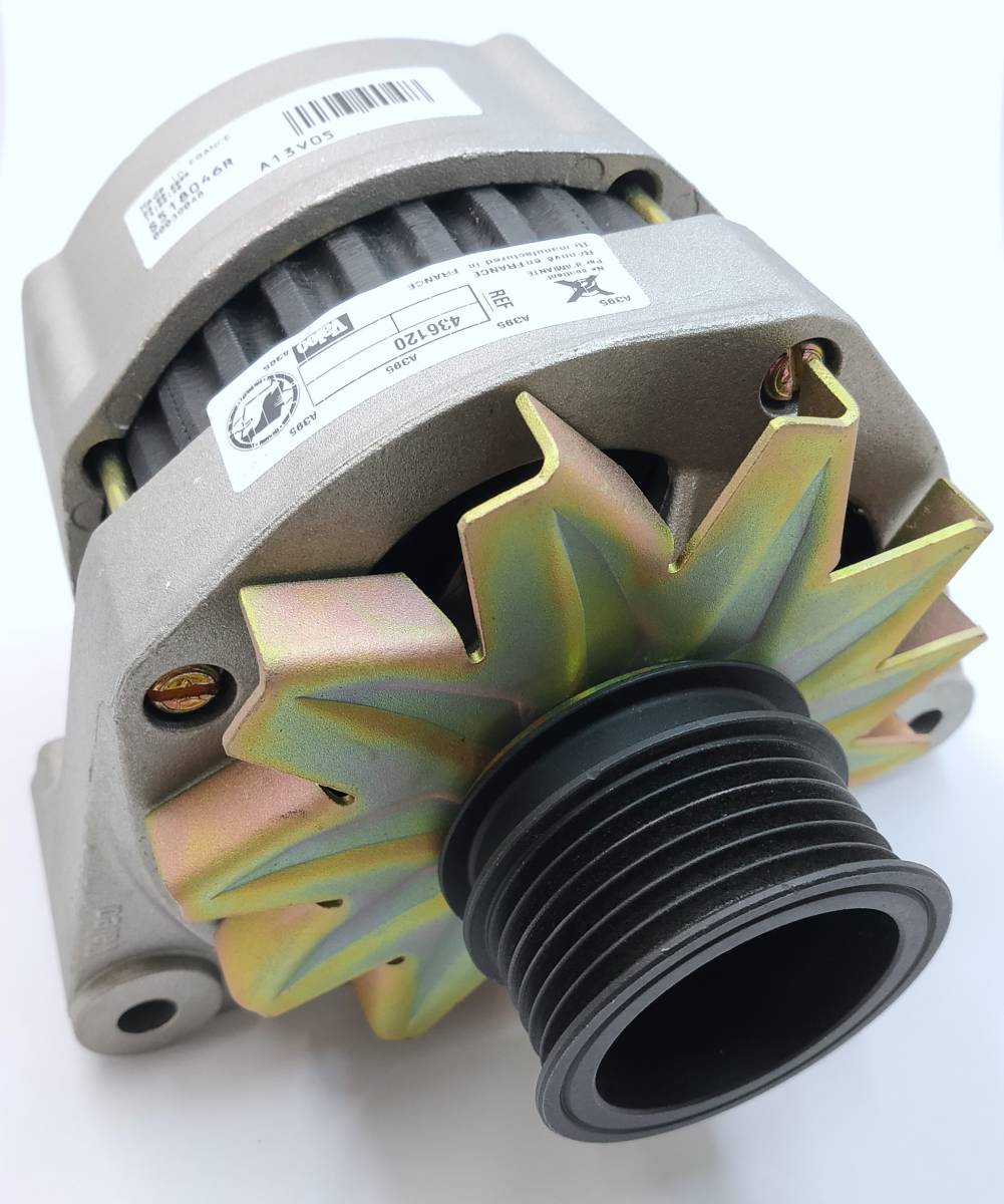 (送料込) ベンツ 190クラス W201 オルタネーター・ダイナモ 14V 55A 6溝プーリー付【VALEOフランス製・リビルト品】拍卖