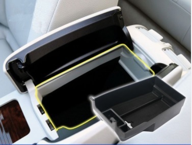 メルセデス ベンツ W204 AMG アームレスト ボックス BOX フロント 物入 携帯 スマホ コンソール 1pc拍卖