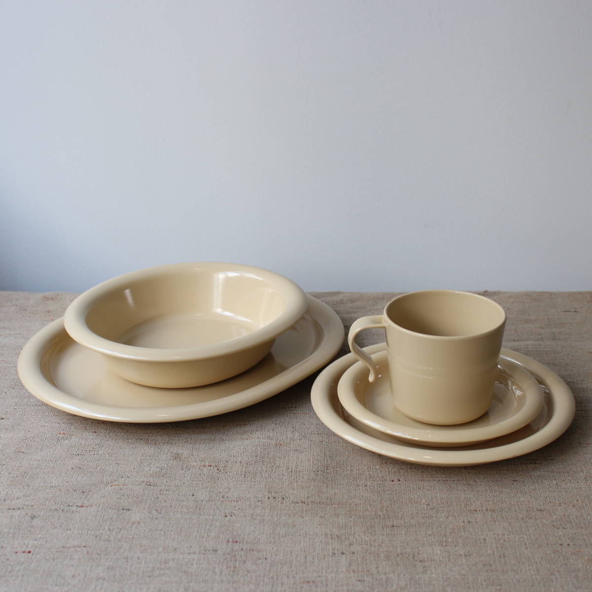 レア 1978-85年 SARVIS ヴィンテージeasy day 計5点setカイフランクKaj Franck フィンランドFINELテーブルウェアARABIAキッチンHACKMAN北欧拍卖