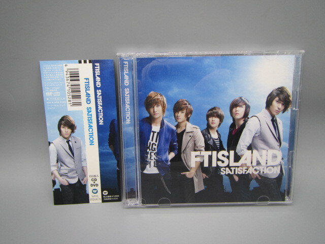 FTISLAND【SATISFACTION(初回限定盤A)】CD+DVD拍卖