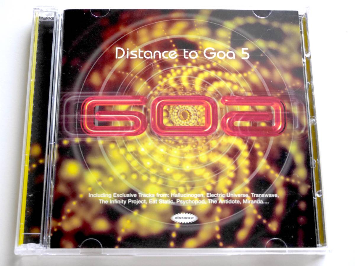 【ゴアトランス2枚組コンピ】Distance To Goa 5 (フランス盤CD) ■ サイケデリック Psychedelic Goa Trance / Prana / Eat Static拍卖