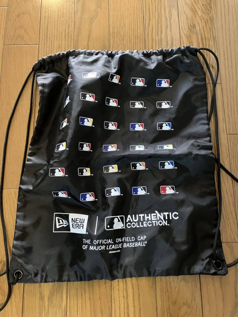 お探しの方。郵送料込み。 ニューエラ、MLBコラボリュック 黒拍卖