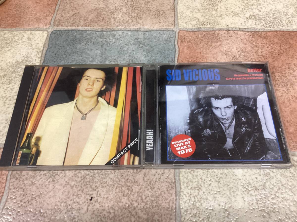 Sid vicious cdセット ジャンク拍卖