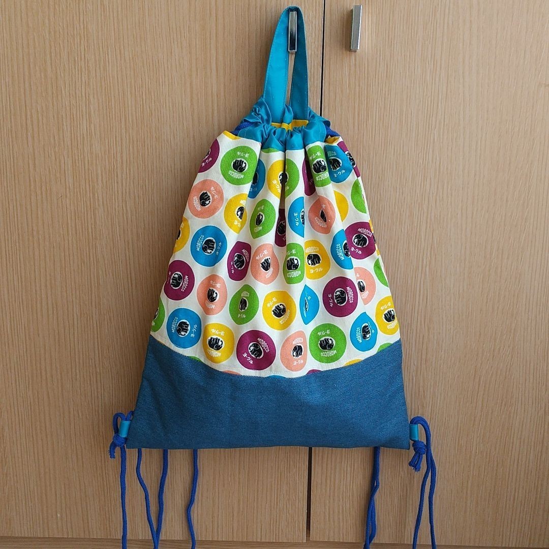 体操着袋 体操着入れ 巾着 リュック 男女兼用拍卖