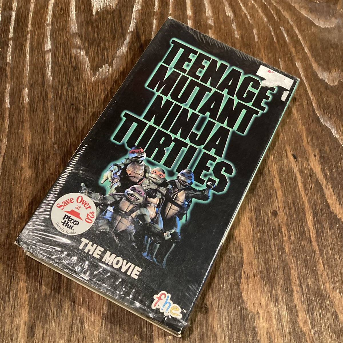 タートルズ 海外版 VHS 90年 NINJA TURTLES シュリンク付き ビデオテープ 当時物拍卖