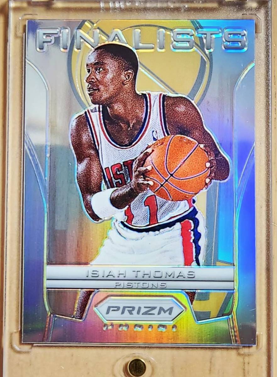 超レア SSP 2012 -13 Panini 初代 Prizm Silver Finalists ISIAH THOMAS / アイザイア トーマス Refractor Holo Deca (2x NBA Champions)拍卖