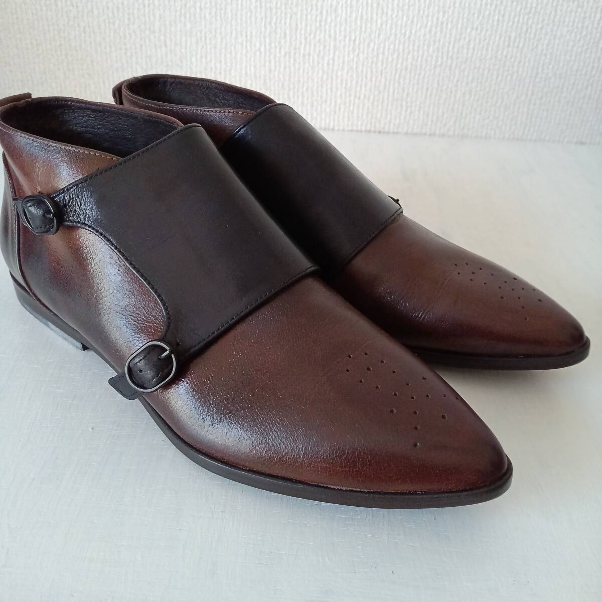 閉店セールF3【訳あり新品】スペイン製 レザーシューズ カジュアルシューズ 靴 革靴 ドレスシューズ スリッポン タップシューズ 23cm拍卖