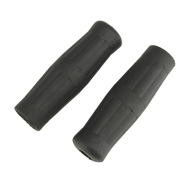 タル型 ハンドルグリップ クラシックスタイル 22.2mm ブラック バイク カスタム 旧車 ラバーグリップ ビンテージ 樽型 カワサキ拍卖