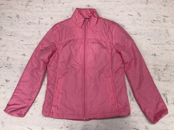 スリクソン SRIXON ダンロップ DUNLOP スポーツ ゴルフ ウィンドブレーカー ドット 中綿ジャケット レディース ポリエステル100% M ピンク拍卖