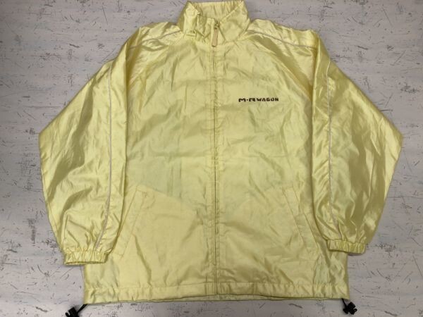 SUZUKI スズキ MRワゴン スポーツ 企業もの モータースポーツ ジャンパー ジャケット メンズ 裏地メッシュ ポリエステル100% M 黄色拍卖
