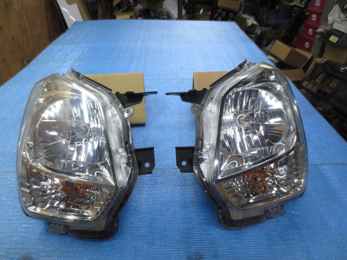 MH34S ワゴンR 左右ヘッドライト ハロゲン式 H25年式 ③ 拍卖