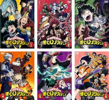 僕のヒーローアカデミア 4th 全6枚 第64話~第88話 最終 レンタル落ち 全巻セット 中古 DVD 東宝拍卖