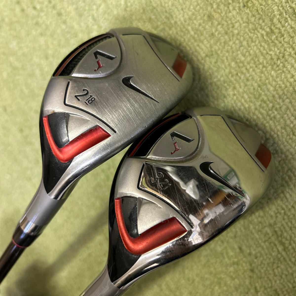 Y173 NIKE Vr 2U 18° 3U 21° 2本セット アルディラ VooDoo S-CORE SVR8拍卖