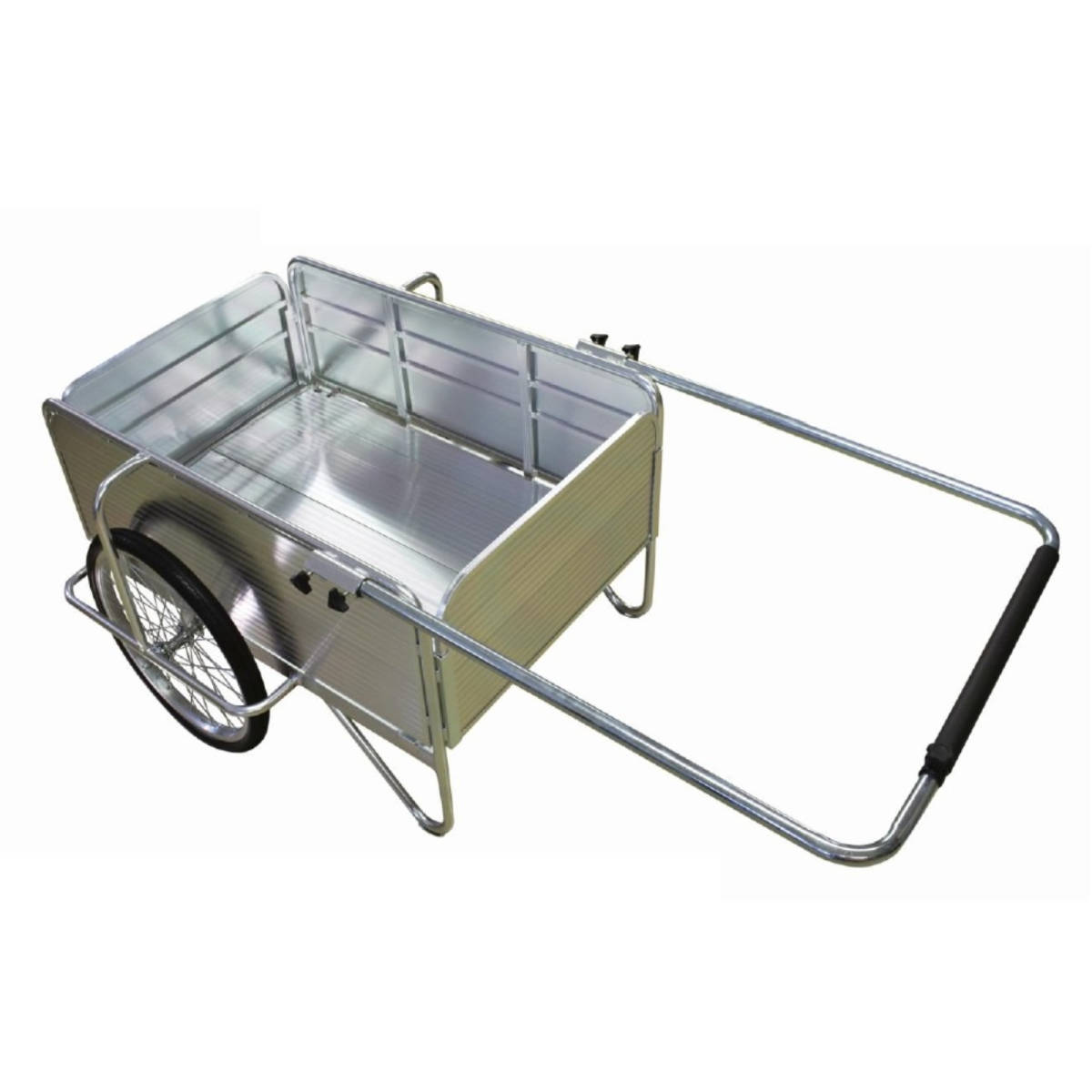 アルミ折畳み式リヤカー 農作業運搬車 災害時用運搬車 ◆本州四国九州送料無料◆沖縄離島配送不可拍卖