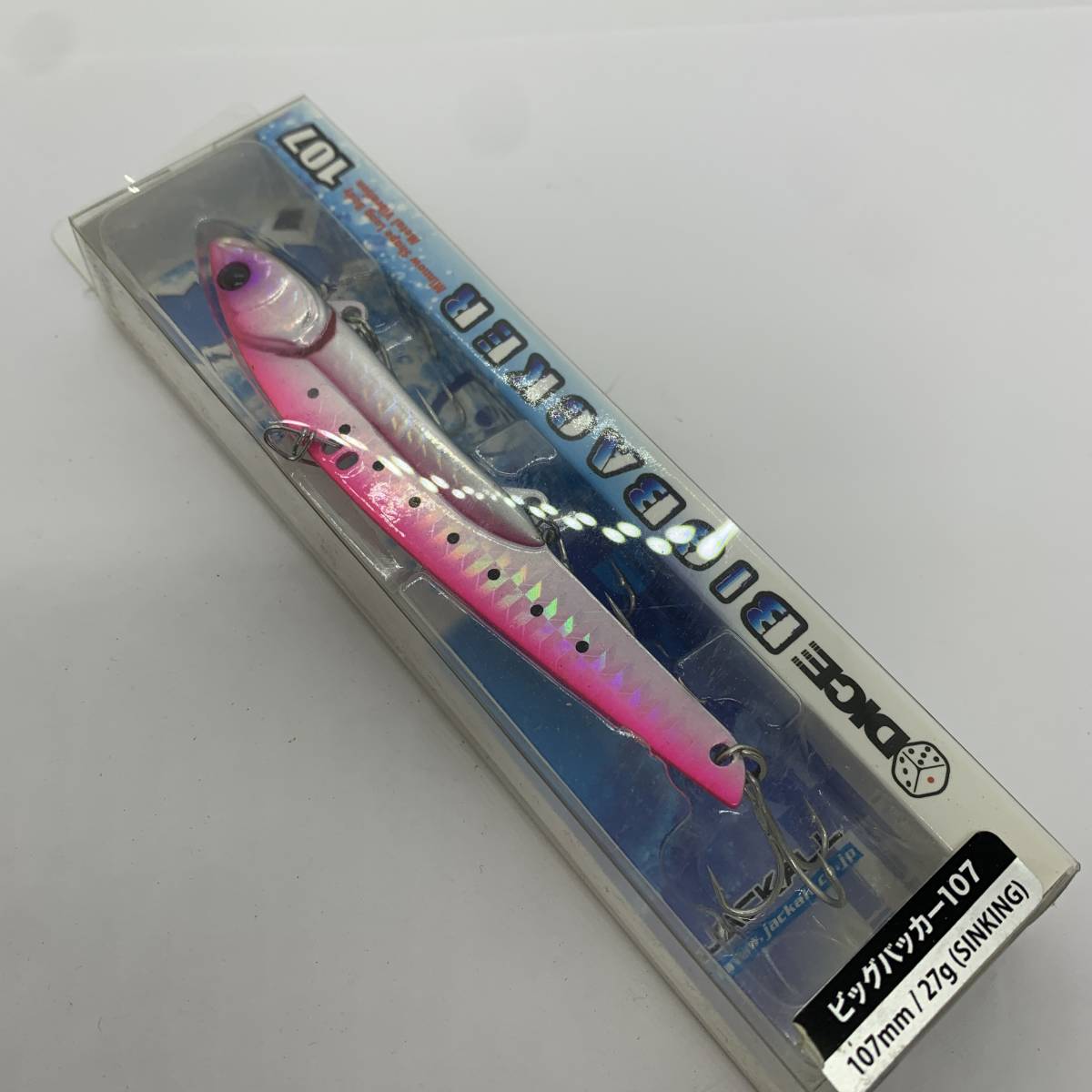 I-72831 ジャッカル JACKALL ビッグバッカー 107 ピンクバックイワシ/ボーダーホロ拍卖