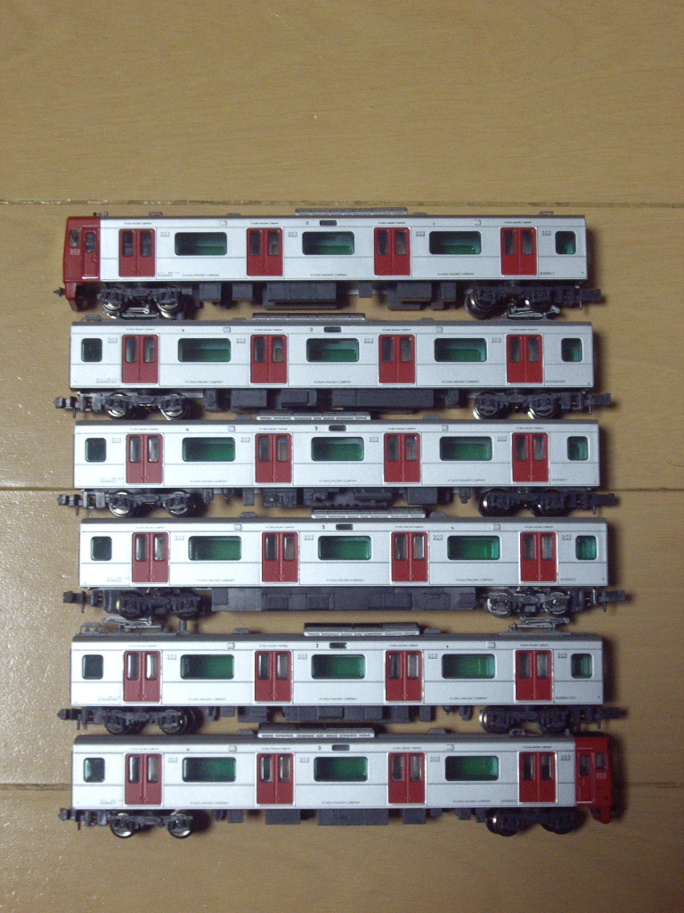 マイクロエース 303系 6両セット 品番A-2870 動力車動作・ライト点灯確認済み 拍卖