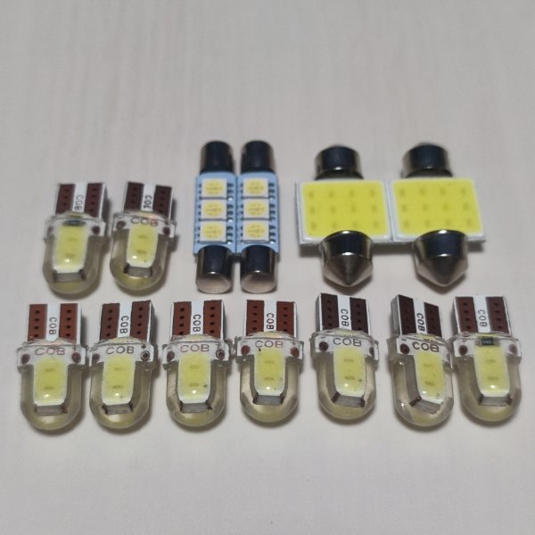 RR1〜6 エリシオン プレステージ 超爆光! T10 LED ルームランプ 13個セット ホンダ /c2/f3/t31拍卖