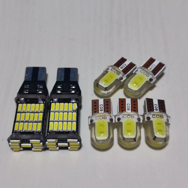 DR17V NV100 クリッパー 超爆光! T10 LED ルームランプ バックランプ ナンバー灯 7個セット ホワイト 日産 /45/c2拍卖