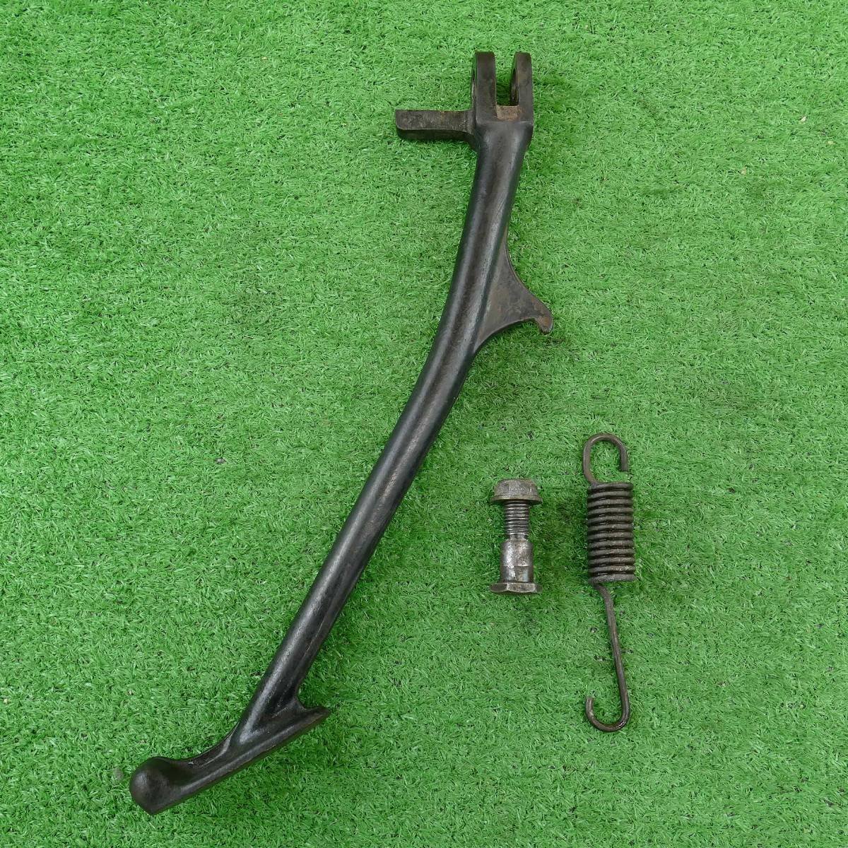 GB250 クラブマン サイド スタンド ボルト & スプリング付き 純正 ノーマル MC10-150 5型前期 S型 2b拍卖